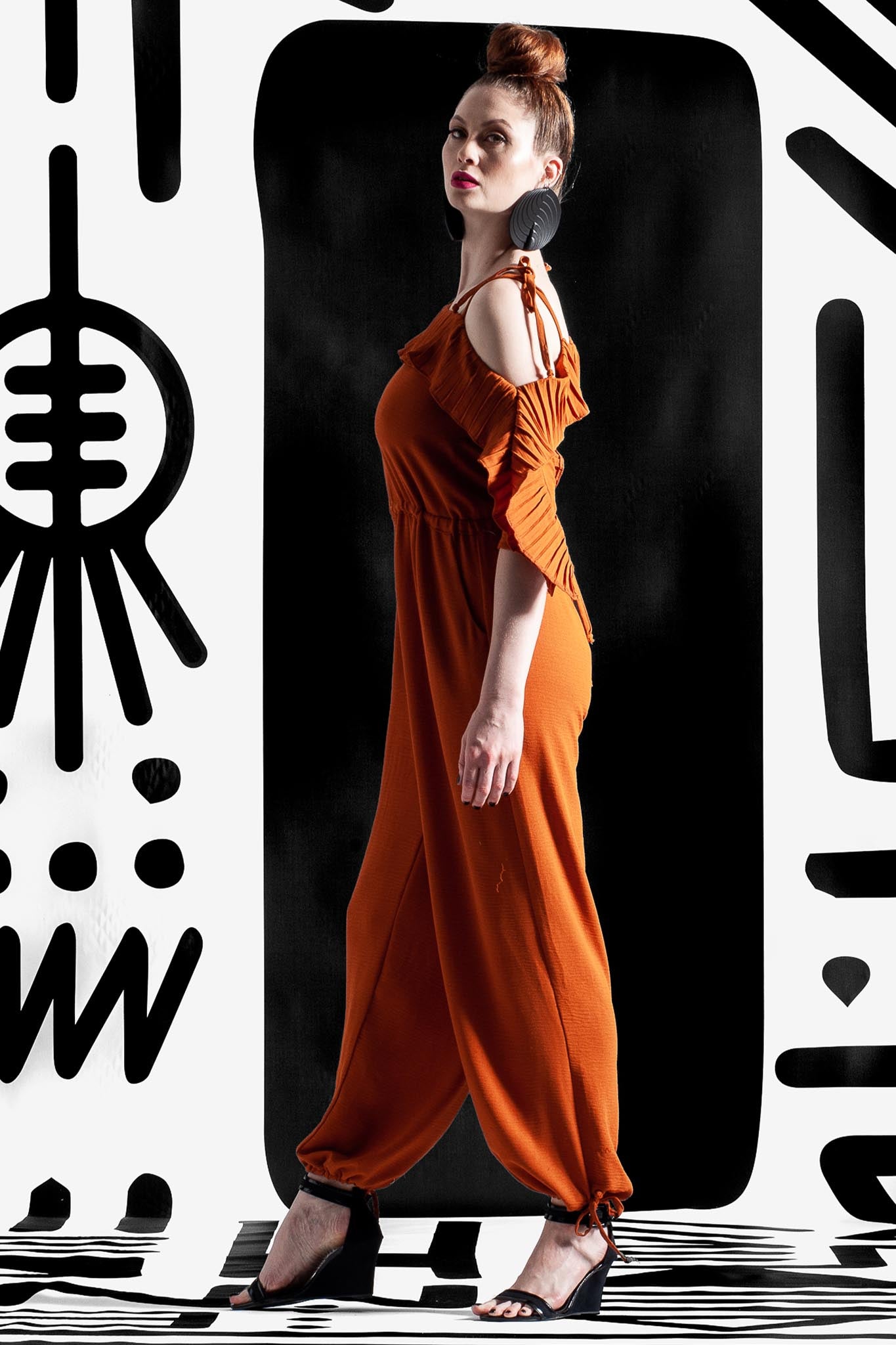 RIVIERA Rust Jumpsuits & Rompers Leigh Schubert
