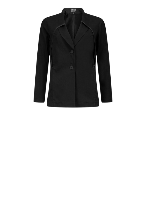 NINA Black Coats & Jackets Leigh Schubert