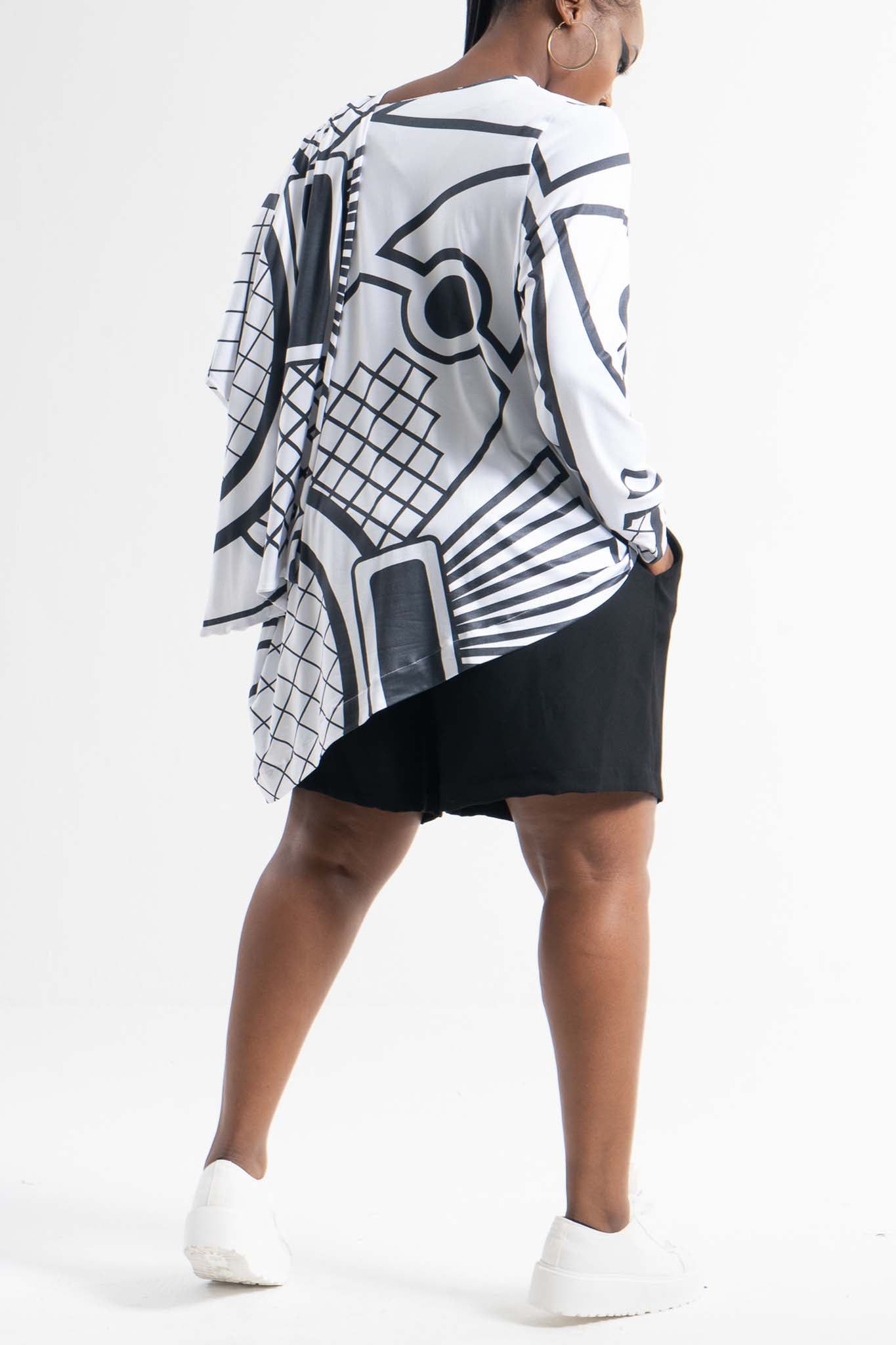 LIMA Black Linen Shorts Leigh Schubert