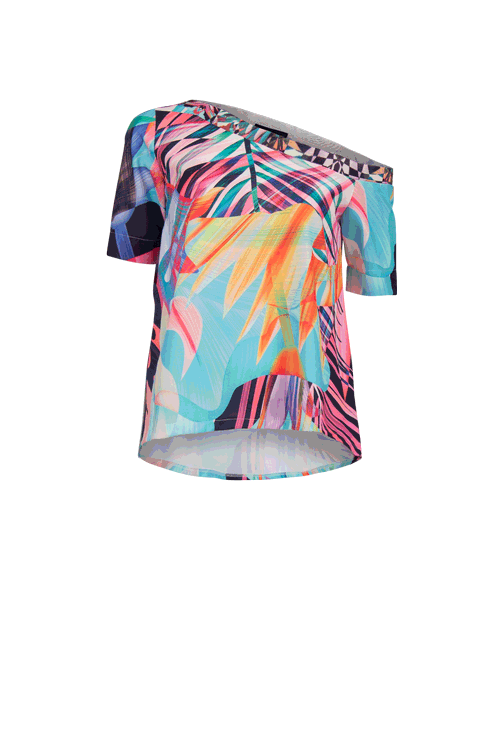 ESTELLE Lotus print Shirts & Tops Leigh Schubert