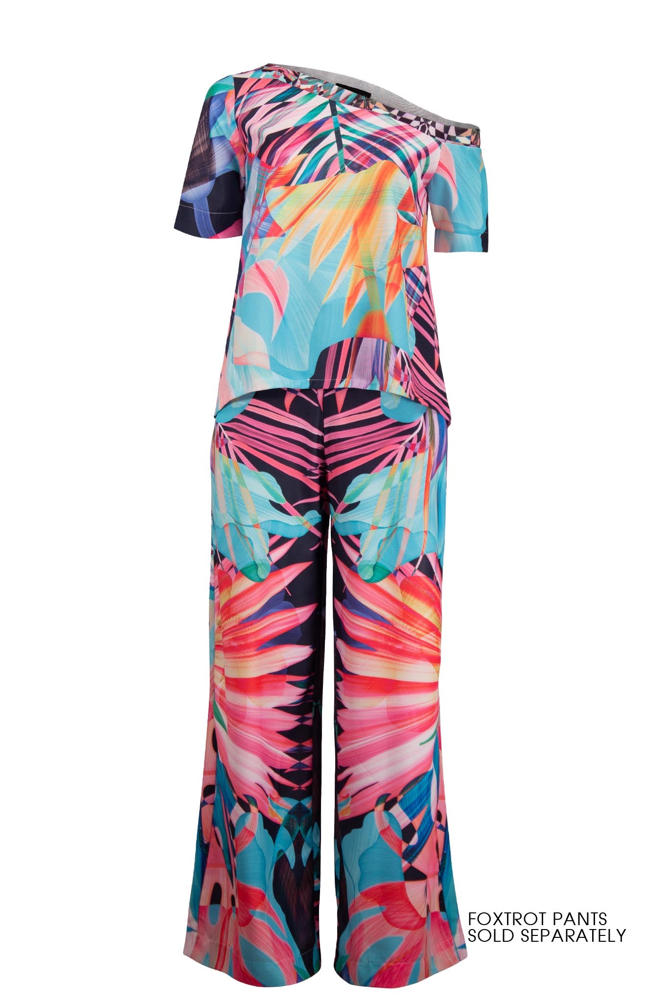 ESTELLE Lotus print Shirts & Tops Leigh Schubert