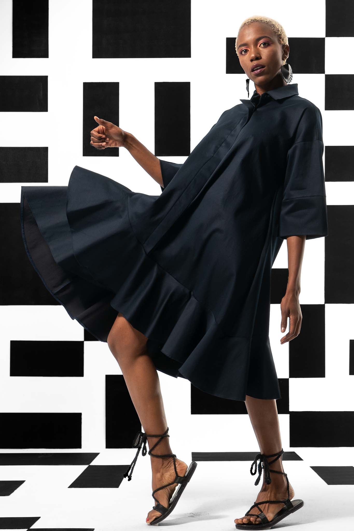 POPPY Khaki Dresses Leigh Schubert