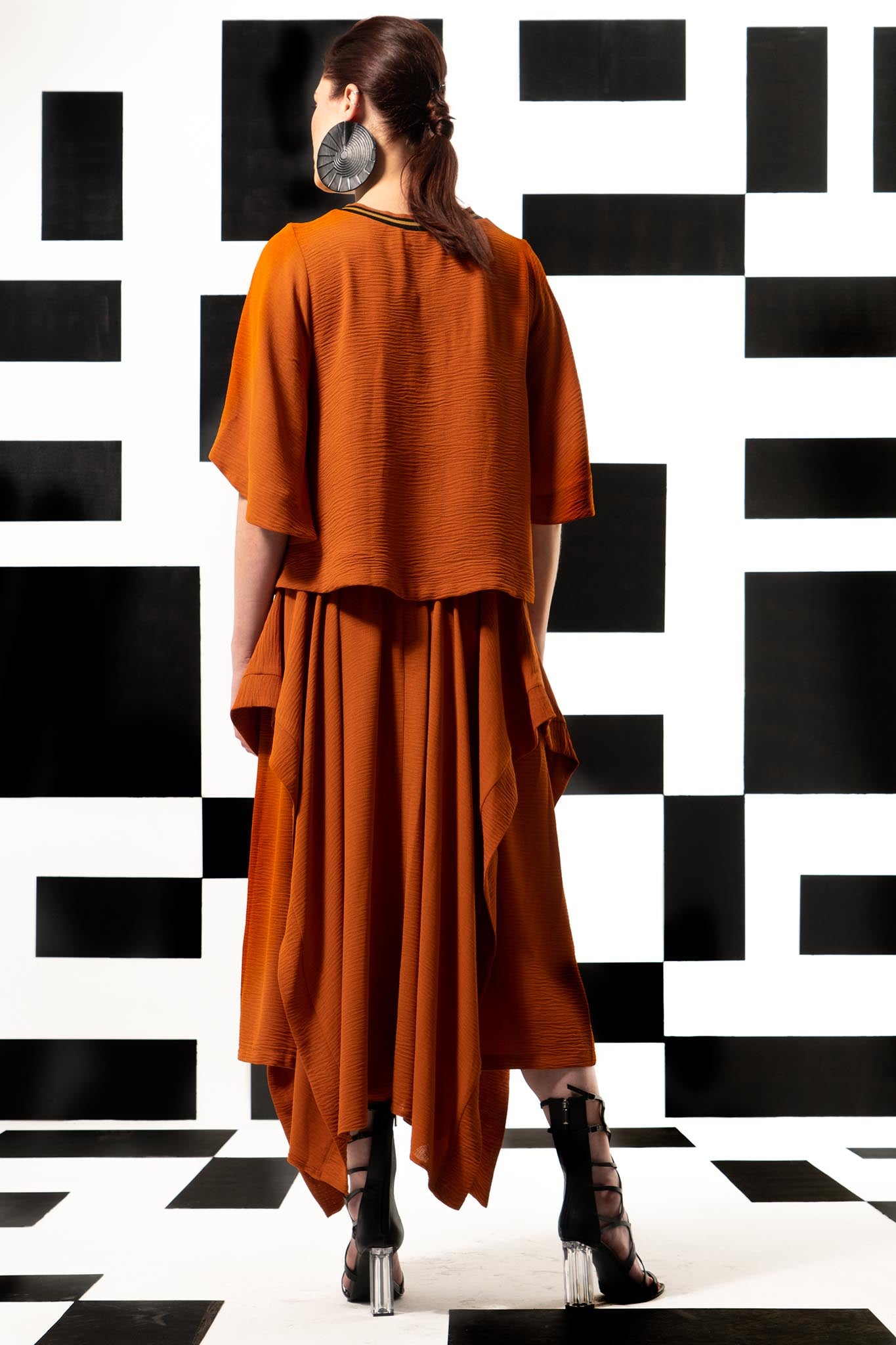 DONALD Burgundy Pants Leigh Schubert