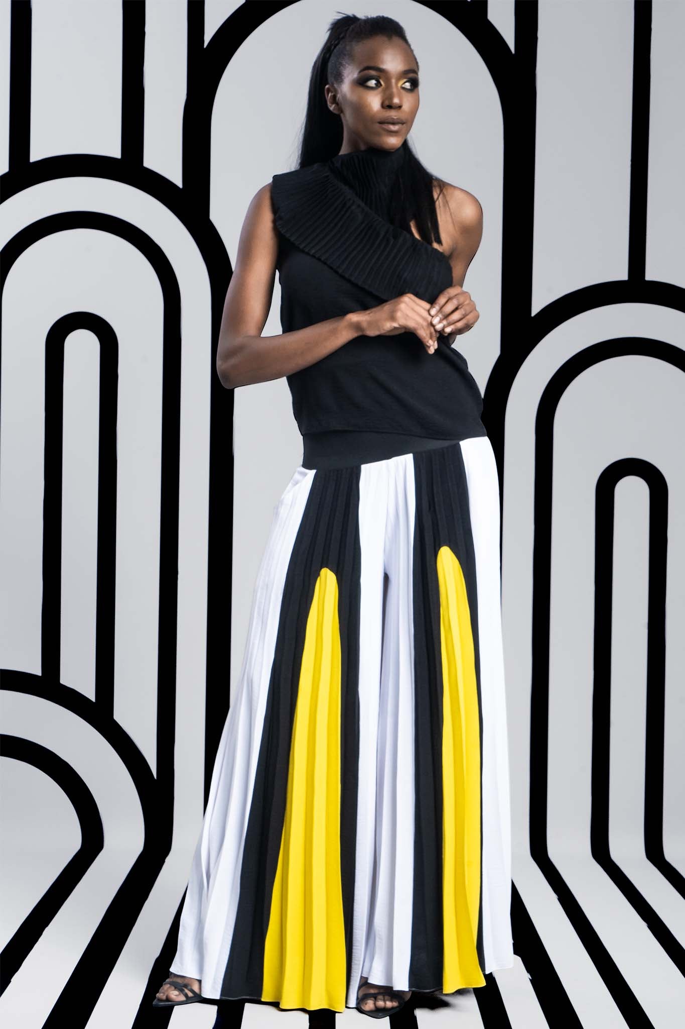 RAYGEN Yellow Shirts & Tops Leigh Schubert