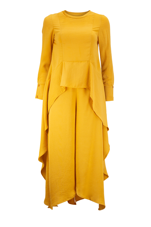 LUCILLA Mustard Outfit Sets Leigh Schubert