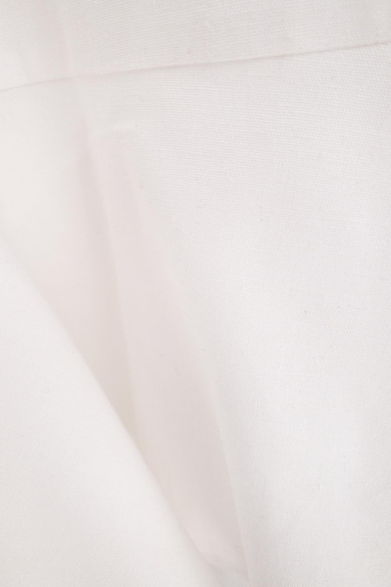 PERRY White Linen Shirts & Tops Leigh Schubert