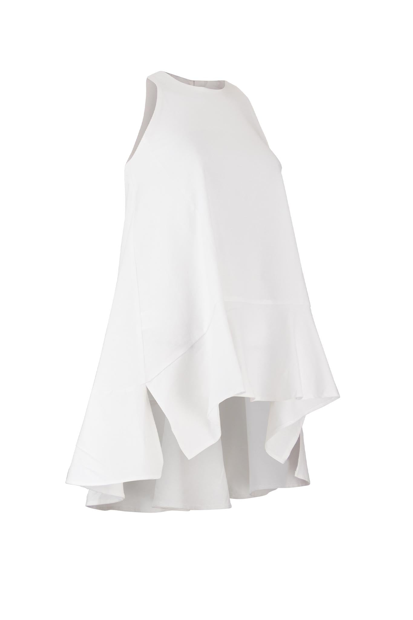PERRY White Linen Shirts & Tops Leigh Schubert