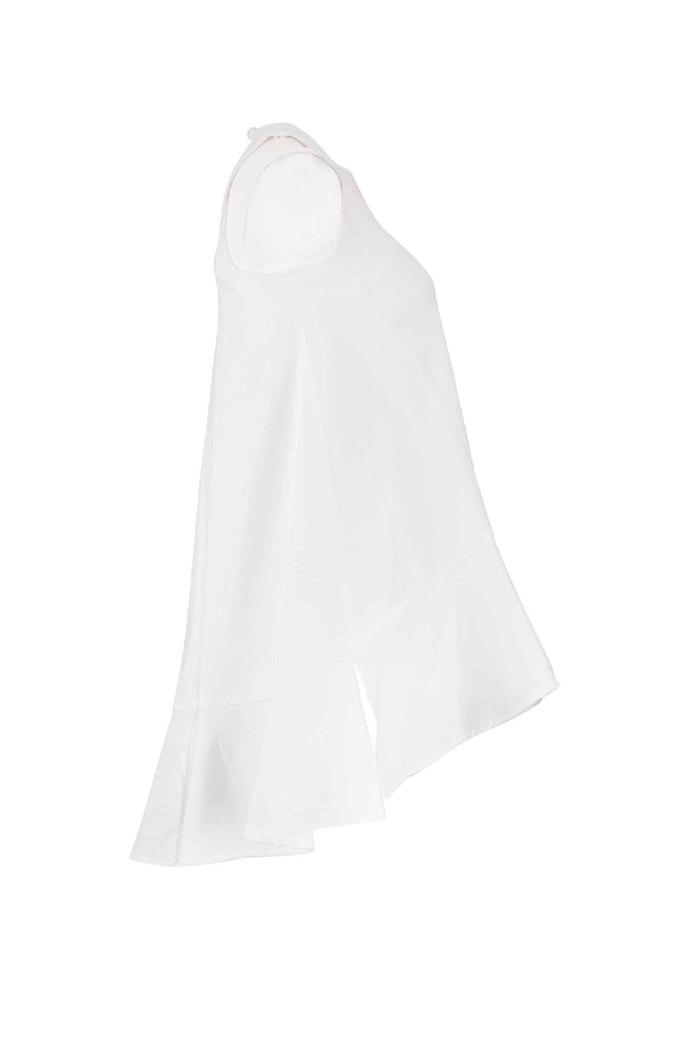 PERRY White Linen Shirts & Tops Leigh Schubert