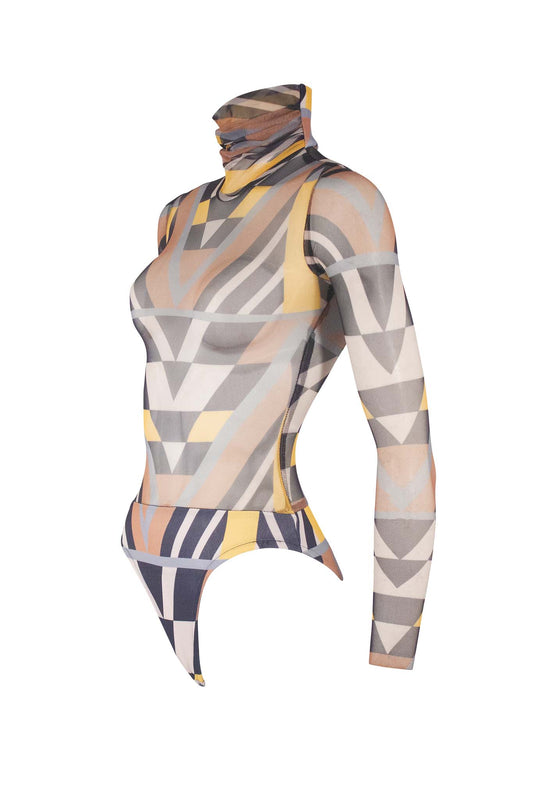 BOYD Geo Print Toffee Shirts & Tops Leigh Schubert