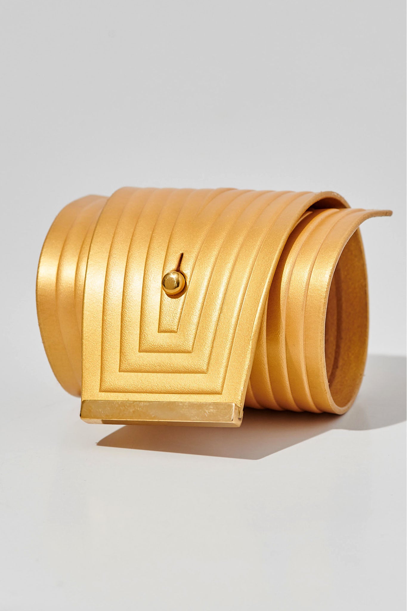 Leigh Schubert Linear Wrap Gold.