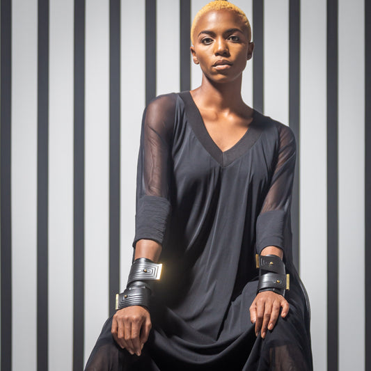 Linear Wrap Tan Accessories Clarisse Design