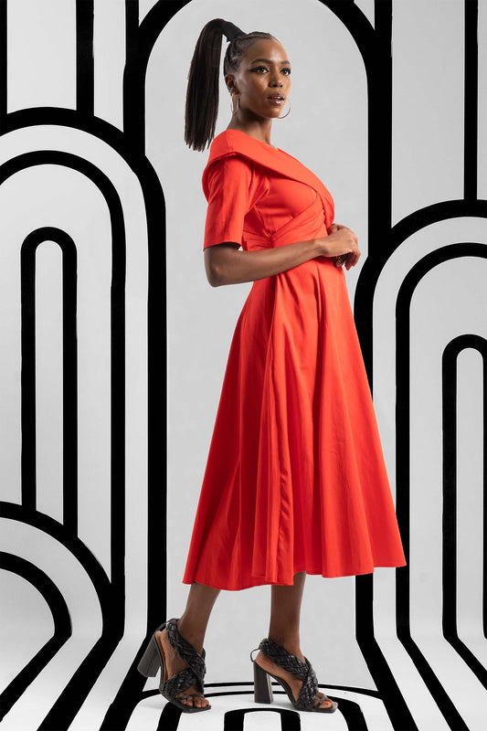 JESSICA Navy Dresses Leigh Schubert