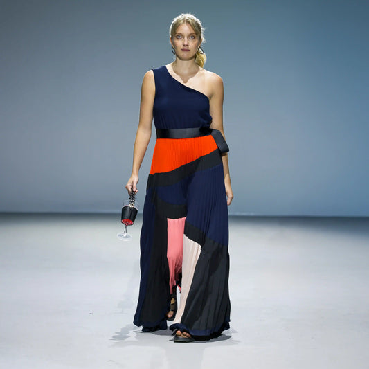KOREA Navy Black Lobster Blush Dresses Leigh Schubert