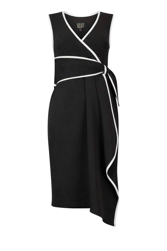 CHELSEA Black Cream Dresses Leigh Schubert