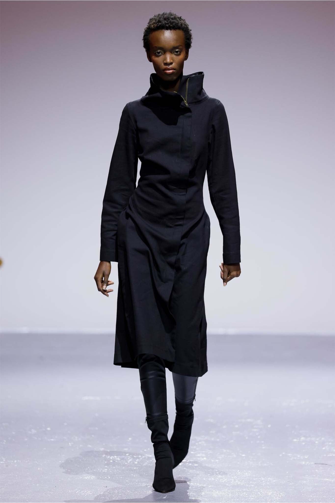 COURAGE Blue Denim Coat Dresses Leigh Schubert