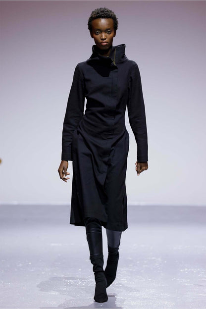 COURAGE Blue Denim Coat Dresses Leigh Schubert