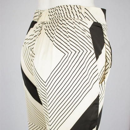 LEEZY Zig Zag Black Ivory Outfit Sets Leigh Schubert