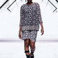 LIMA Black Beige Print Linen