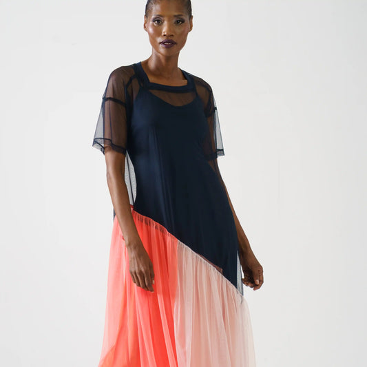 OLYMPIA Navy Blush Lobster Leigh Schubert