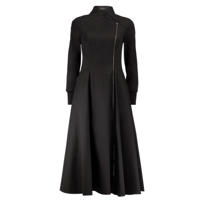 ROBERTSON Black Coat Dresses Leigh Schubert
