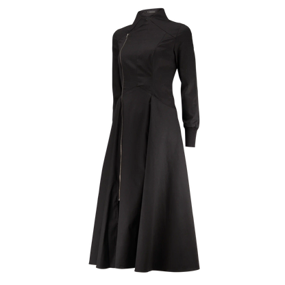 ROBERTSON Black Coat Dresses Leigh Schubert