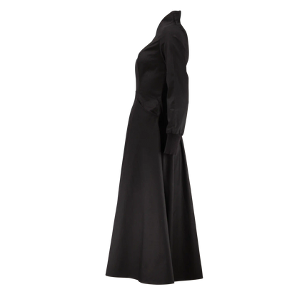 ROBERTSON Black Coat Dresses Leigh Schubert