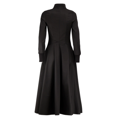 ROBERTSON Black Coat Dresses Leigh Schubert