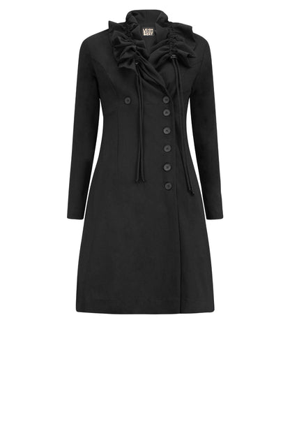 TONGA Black Coats & Jackets Leigh Schubert
