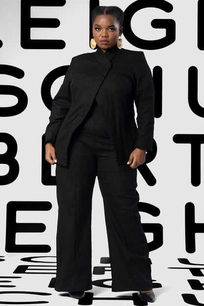 WARWICK Black Coats & Jackets Leigh Schubert