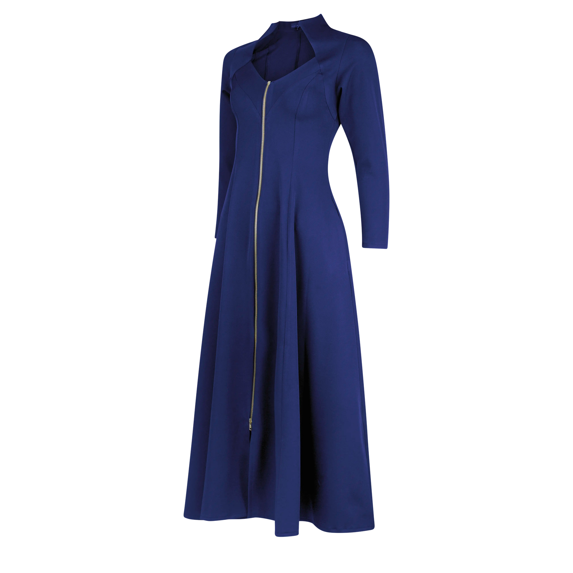 Leigh Schubert Coat Dresses CLARIAT Azure Blue