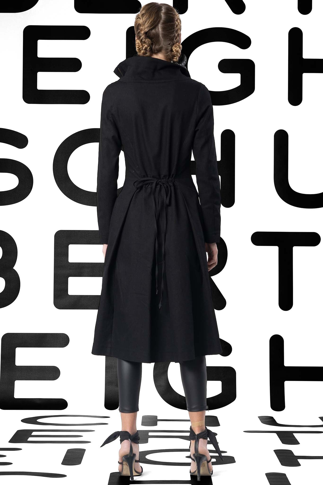 COURAGE Blue Denim Coat Dresses Leigh Schubert