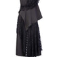DAVIDSON Black Polka Mesh