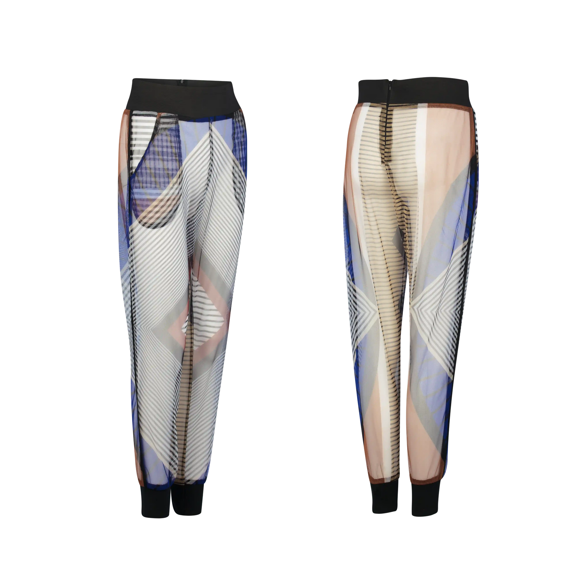 PIVOT Pants Sheer Tulle Akeso Print Pants Leigh Schubert