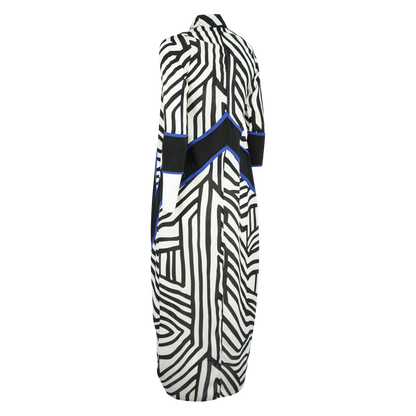 ROYCO ZigZag Print Dresses Leigh Schubert