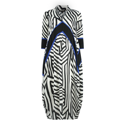 ROYCO ZigZag Print Dresses Leigh Schubert