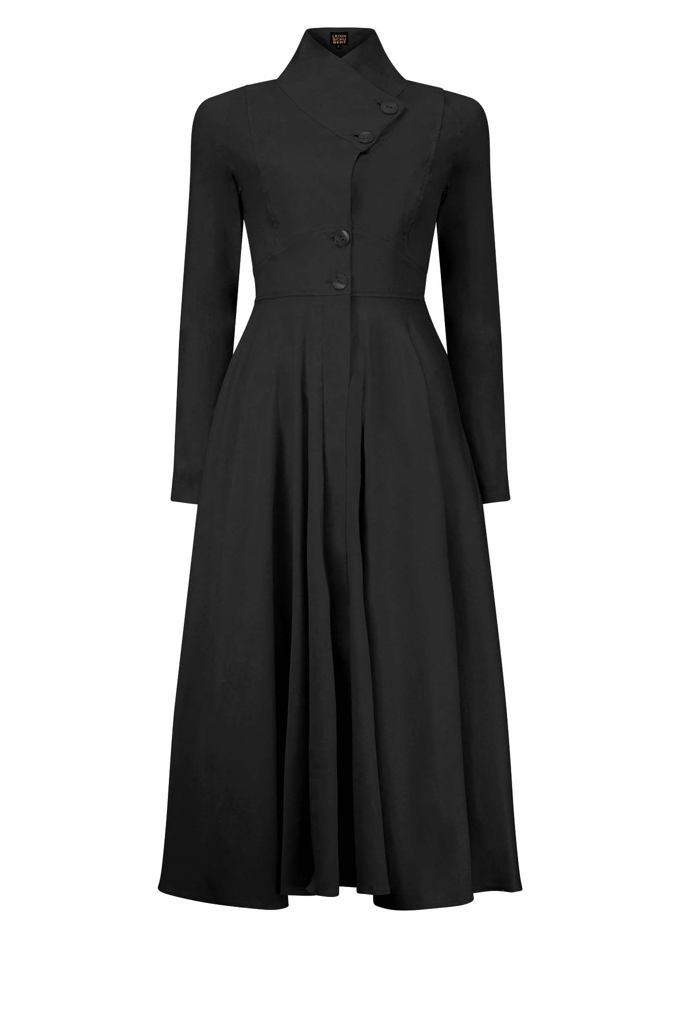 Leigh Schubert Coat Dresses NEW-YORK Black