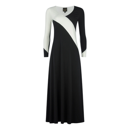 AVENGER Black Ivory Dresses Leigh Schubert