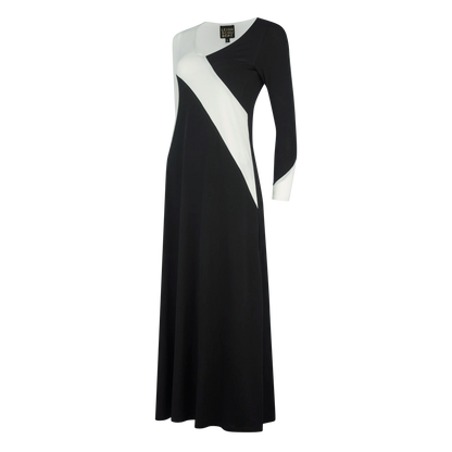 AVENGER Black Ivory Dresses Leigh Schubert