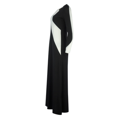 AVENGER Black Ivory Dresses Leigh Schubert