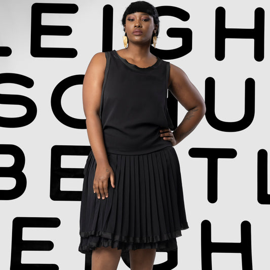 DENVER Black Dresses Leigh Schubert