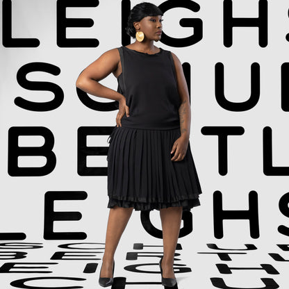 DENVER Black Dresses Leigh Schubert