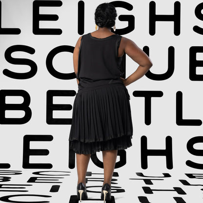 DENVER Black Dresses Leigh Schubert