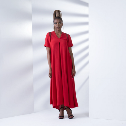 HELLEN Red Dresses Leigh Schubert