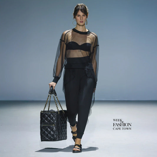 MAKUNDA Sheer tulle Black Shirts & Tops Leigh Schubert
