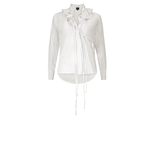 TINKA Ivory Twill Shirts & Tops Leigh Schubert