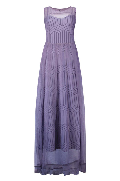 TEAGAN Grey Print Dresses Leigh Schubert