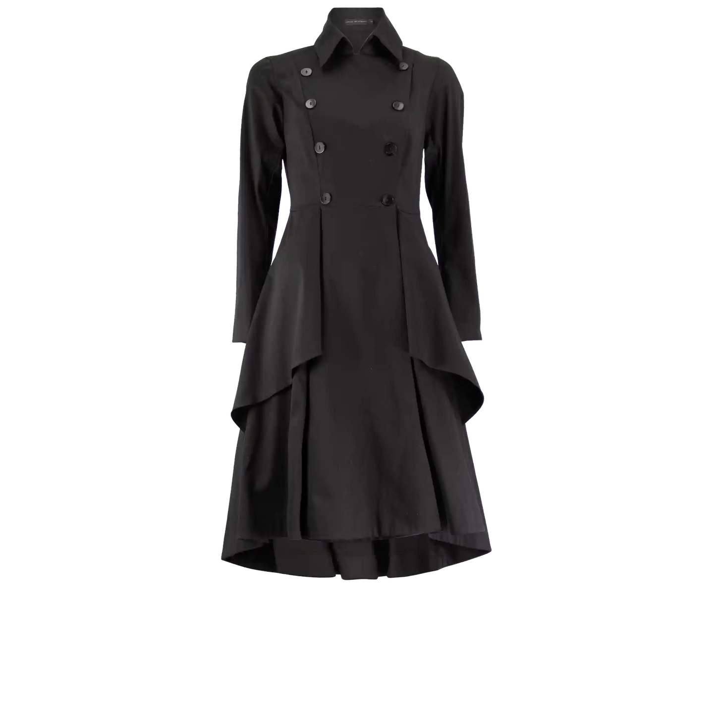 MONARCH Black Coat Dresses Leigh Schubert