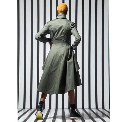 MONARCH Black Coat Dresses Leigh Schubert