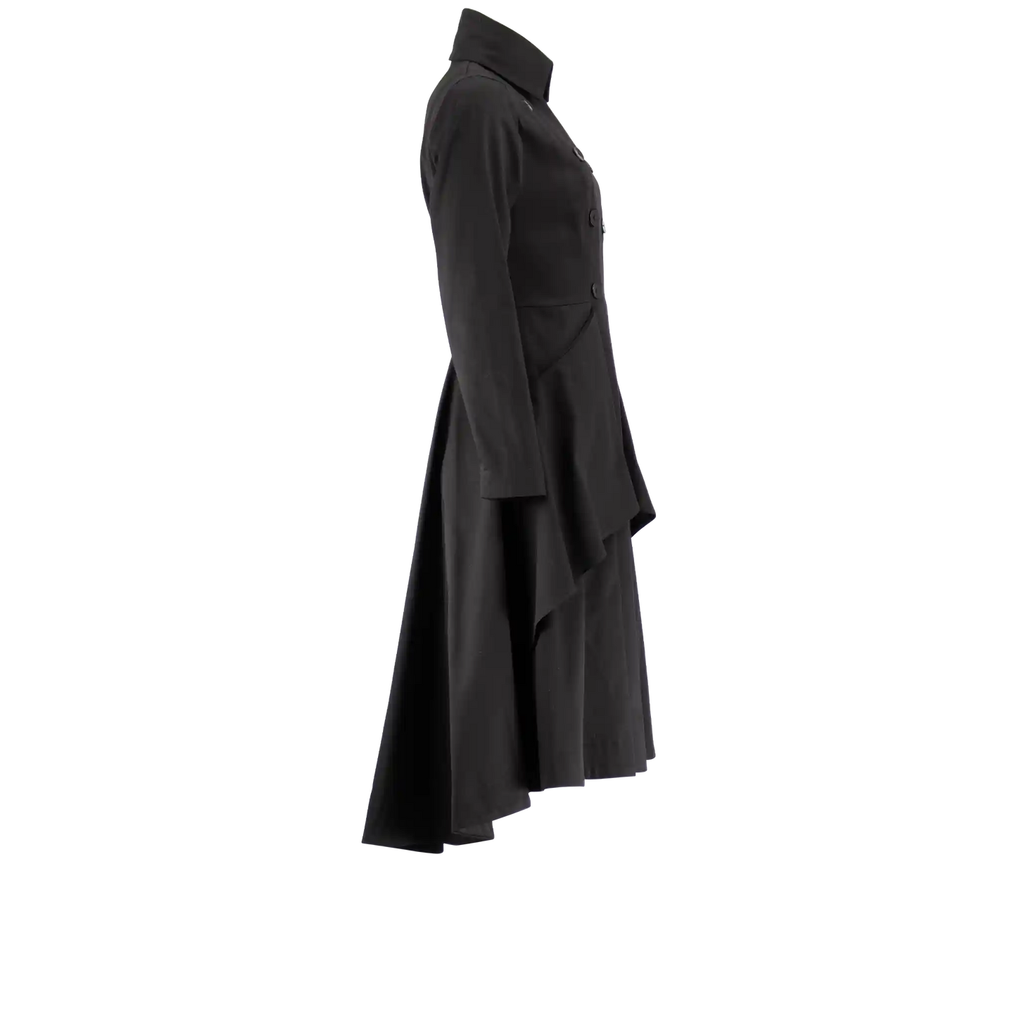 MONARCH Black Coat Dresses Leigh Schubert