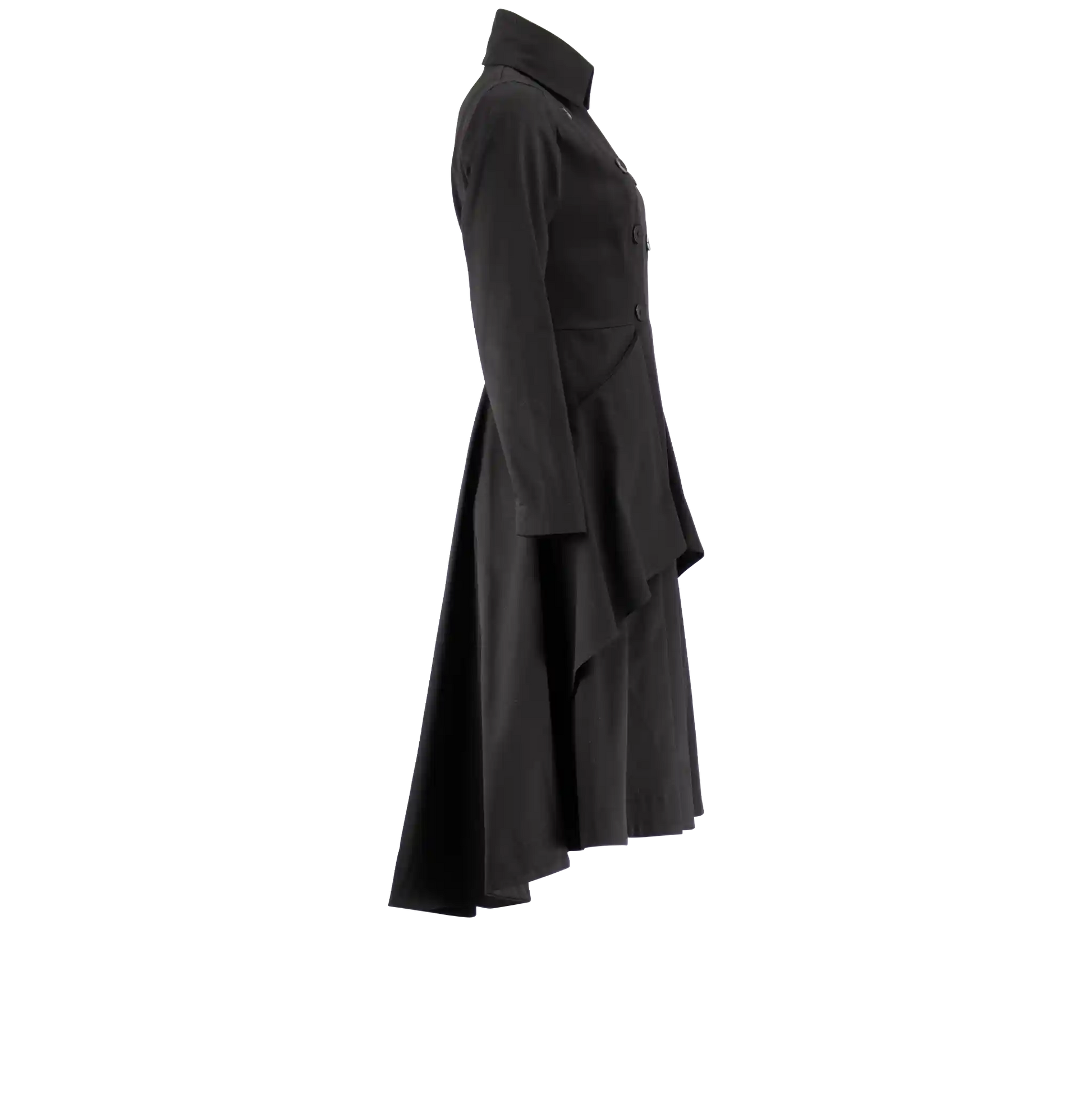 MONARCH Black Coat Dresses Leigh Schubert